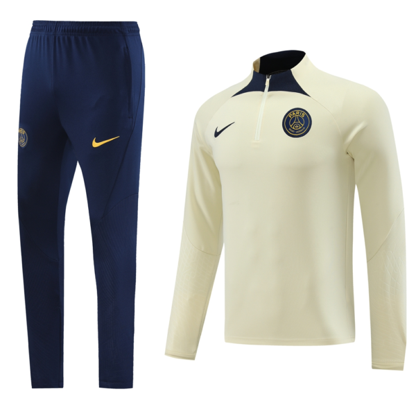 Fato Treino PSG | Beije & Azul Marinho 24-25