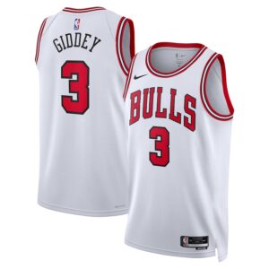Camisa Nike Association Edition Swingman do Chicago Bulls - Branca