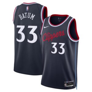Camisa Nike Icon Edition Swingman do LA Clippers - Preta
